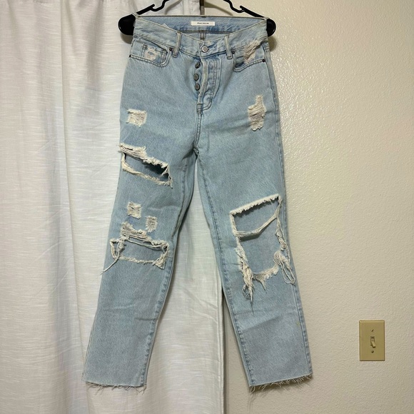PacSun Denim - PacSun women’s high waist distressed mom jeans